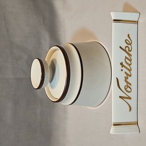 Noritake Tundra Sugar w/lid Only, Primastone new